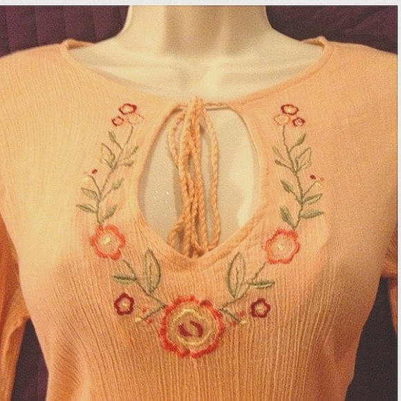 LINEN CRINKLE TOP - Picture 4 of 5